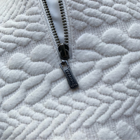 PrAna Dimension Winter Quilted Cropped Top Sweater Sz XS - Picture 7 of 12